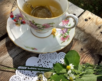 Rest Easy Loose Herbal Tea,  mint, chamomile, lemon grass