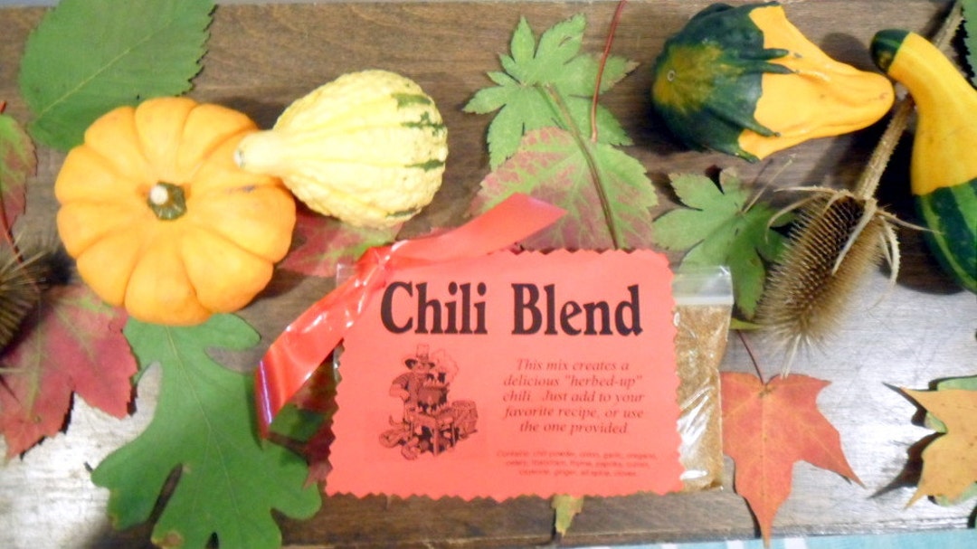 Chili Herb Blend Gourmet Dry Soup Mix Vegan Organic Etsy