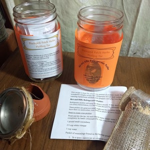 Herbed Refrigerator Pickle DIY Kits, 5 flavors to choose from