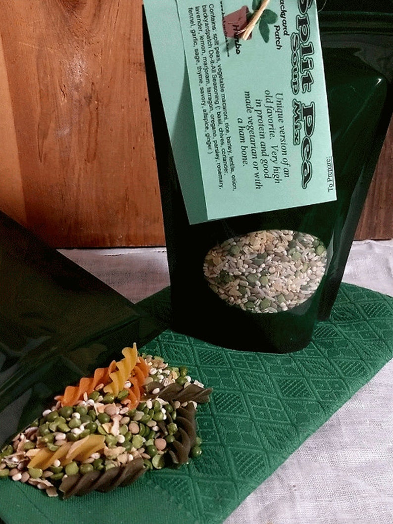 Split Pea Soup Mix Gourmet dry soup mix vegan organic Etsy