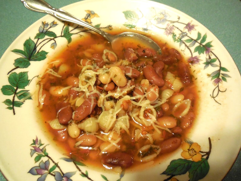 Pasta Fagioli or Pasta Fasule Soup in a Jar Gourmet dry soup Etsy