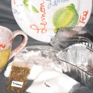 Lemon Tea Herb Bread Mix, dry mix, perfect for afternoon tea, cooking image 2