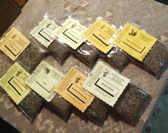 Herb Seasoning Blends, Shaker dry cooking blends, several Salt-Free Herb / Spice Blends, no salt, poultry, seafood, Italian, gluten free