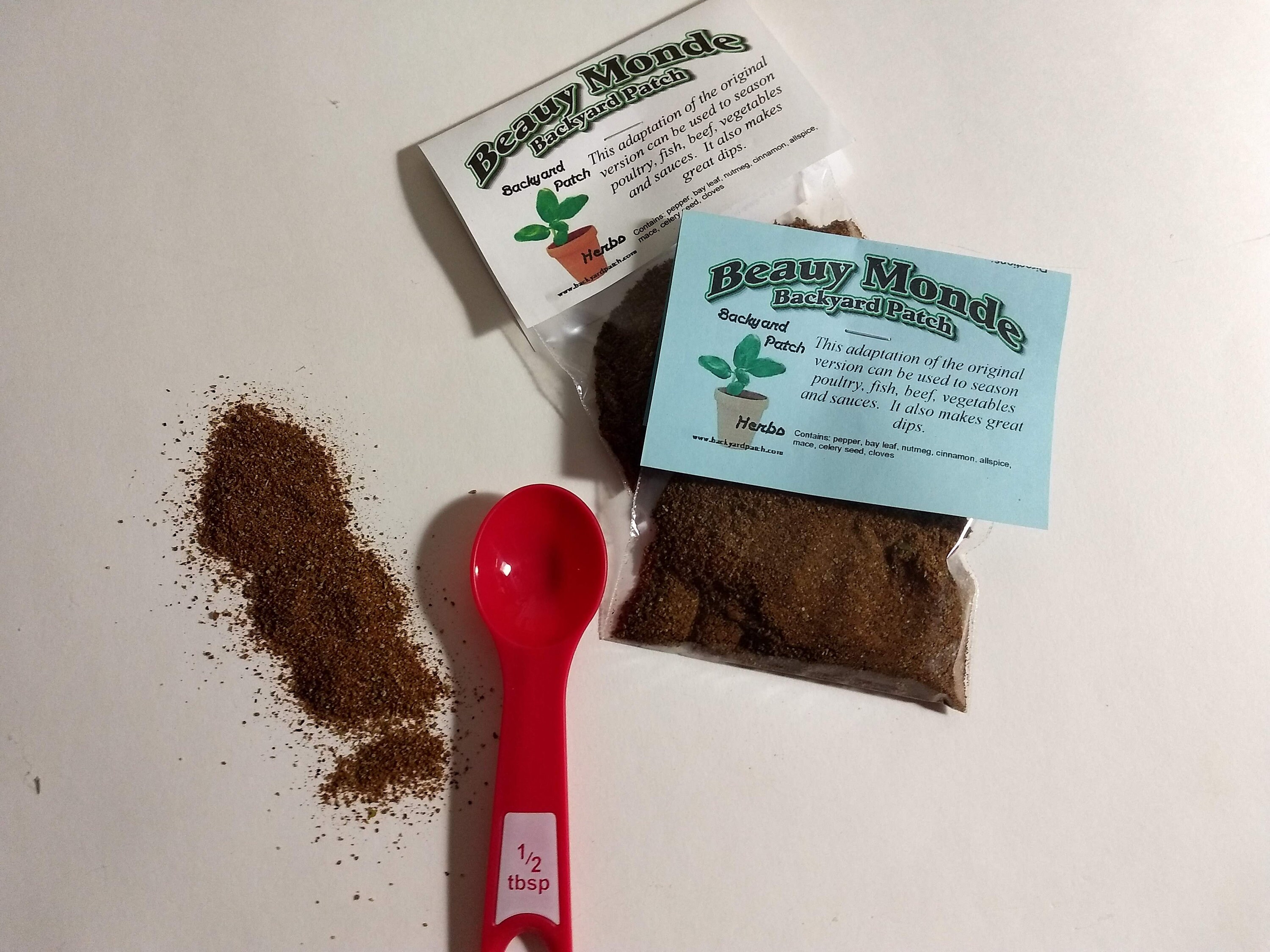 Beau Monde Style Seasoning | Beauymonde | Backyard Patch Herb Blend