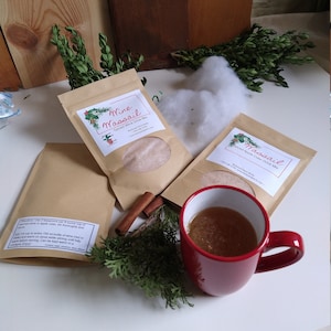 Wassail Spiced Wine Drink Mix, Spiced Cider Blend, Hot Spiced Apple Juice Drink Mix