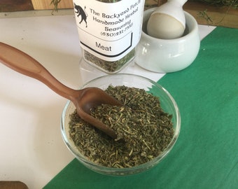 Salt-Free Meat Seasoning Blend: Hand-Blended Herbs