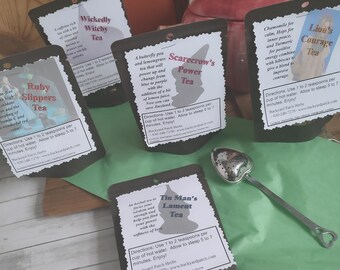 Limited Edition Wizard of Oz Teas ~ Ruby Slippers, Wickedly Witchy, and more