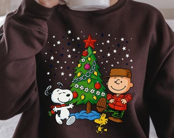 Christmas Sweatshirt, Cute Xmas Sweater, Dog Lover Christmas Sweatshirt, Cute Comfy Cozy Sweatshirt, Family Christmas Sweatshirt Gift