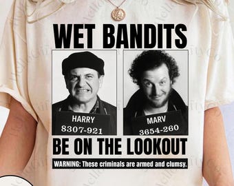 Home Alone Christmas Shirt, Wet Bandits, Funny Christmas, Christmas Movie, Home Alone Shirt, Home Alone Tee, New Year Shirt,Kevin McCalister