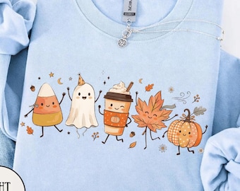 Sweatshirt „Kaffeewetter“, Herbstgeschenk für Kaffeeliebhaber, Herbst-Sweatshirt, Kürbisgewürz-Shirt, Thanksgiving-Shirt, Herbst-T-Shirt mit Grafik, Vintage-Herbst