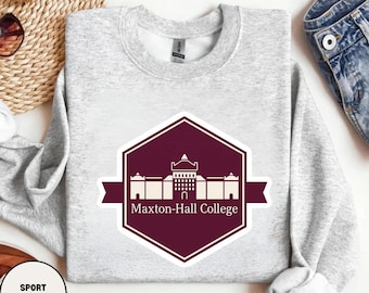 Thornton Hall, Maxton Hall Sweatshirt, Maxton Hall Shirt, Ruby James, James Beaufort, Buch-Liebhaber-Geschenk, Booktok Merch, trendiges Leseratten-Shirt