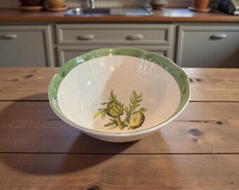 M&T Italy Servierschüssel Artischocke aus Keramik – Euroware Importe