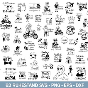 Ruhestands-Svg-Bundle, lustiges Rentner-Svg, Ruhestand-Svg, Rentner-T-Shirt-Svg, Ruhestand-Spruch-Svg, Ruhestands-Geschenke-Svg