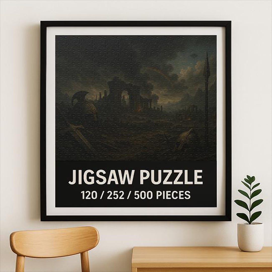 Battlefield of Ragnarok Jigsaw Puzzle – Norse Apocalypse Scene With ...