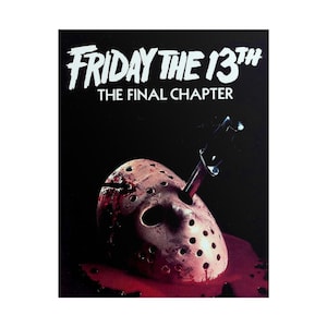 Friday the 13th Poster: Vintage Horror Movie Wall Art