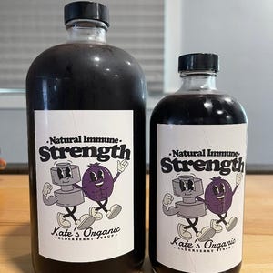 Organic Elderberry Syrup