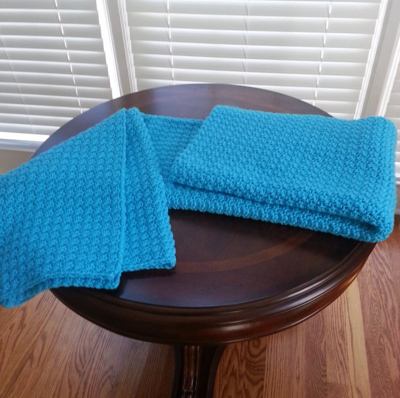 Crochet Throw Blanket, Crochet Blanket, Crochet Throw, Crocheted Afghan