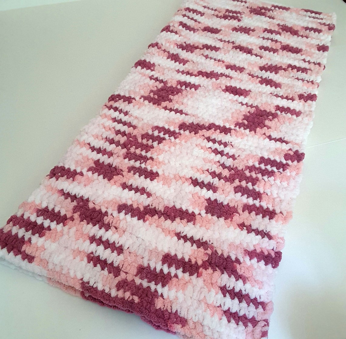 Chunky Baby Blanket Crochet Baby Blanket Chunky Baby Afghan Etsy