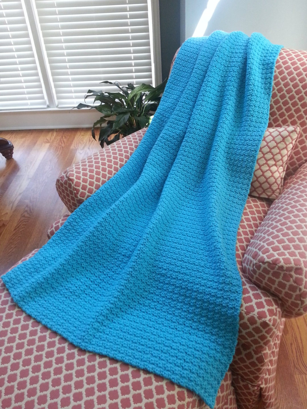 Crochet Throw Blanket, Crochet Blanket, Crochet Throw, Crocheted Afghan