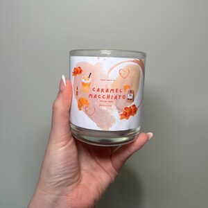 Caramel Macchiato Scented Candle 200g