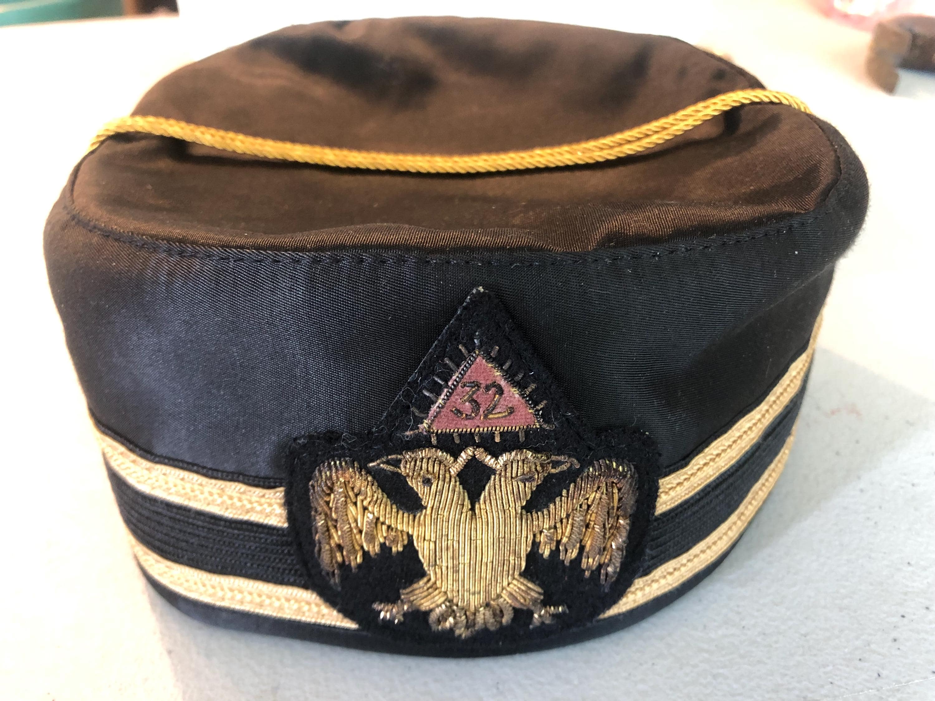 超レア！50s～秘密結社フリーメイソン32階級ハット帽子USAアンティーク古着 Vintage Masonic Hat - Etsy