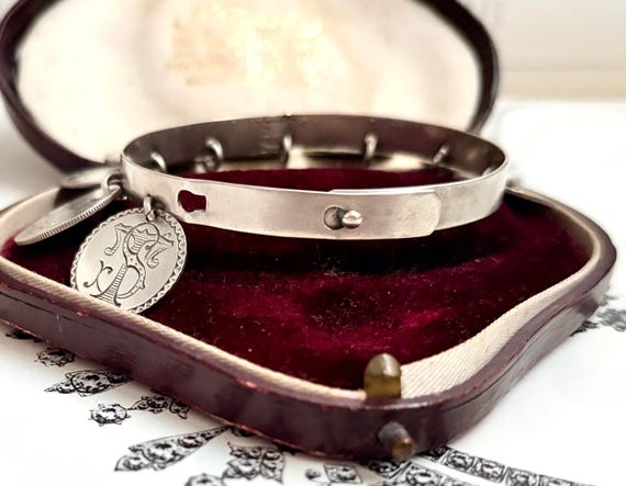 Victorian Love Token Bangle - image 9