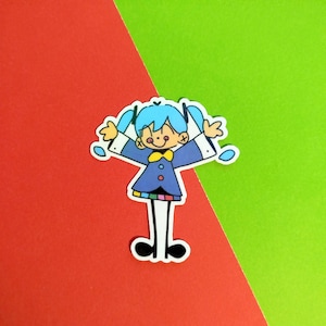 statisk miku-klistermärke