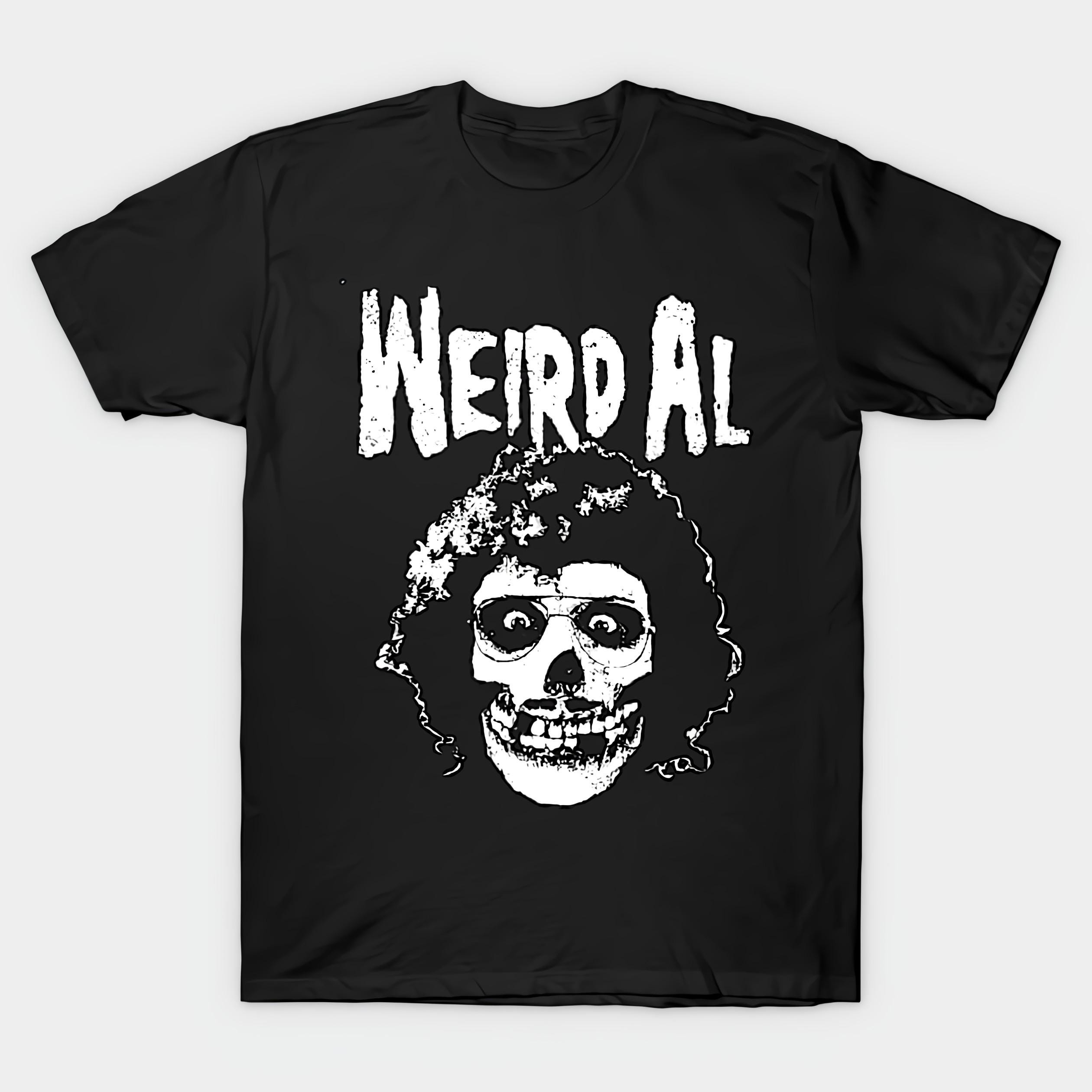 Weird Al Meets the Misfits Black T-shirt Size S-4X Casual - Etsy