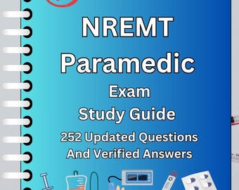 Guide d'étude de l'examen paramédical NREMT | 252 questions et réponses | Guide de préparation PDF
