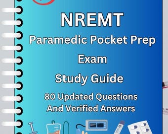 NREMT Pocket Prep | Paramedic Exam Study Guide | 80 Questions & Answers | PDF Download