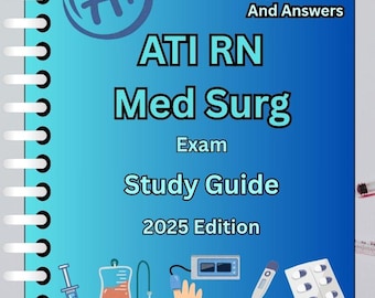 RN Medical-Surgical Exam Study Guide | 54 Practice Questions & Verified Answers