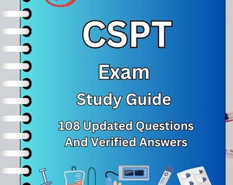 CSPT Exam Study Guide | 108 Questions & Answers | Certified Safety Professional Test Prep PDF Download