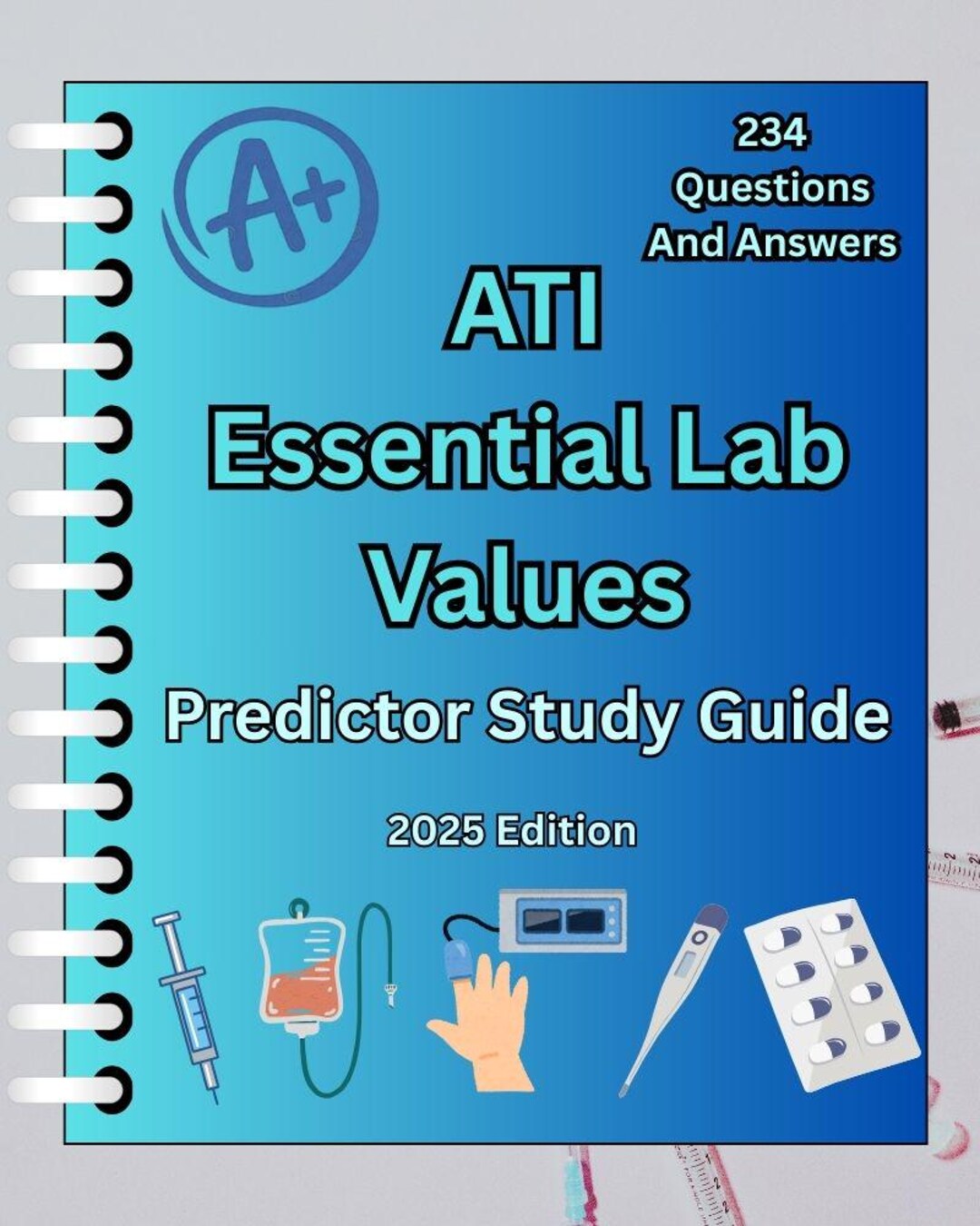 Essential Lab Values Predictor Exam Study Guide / 234 Updated and ...