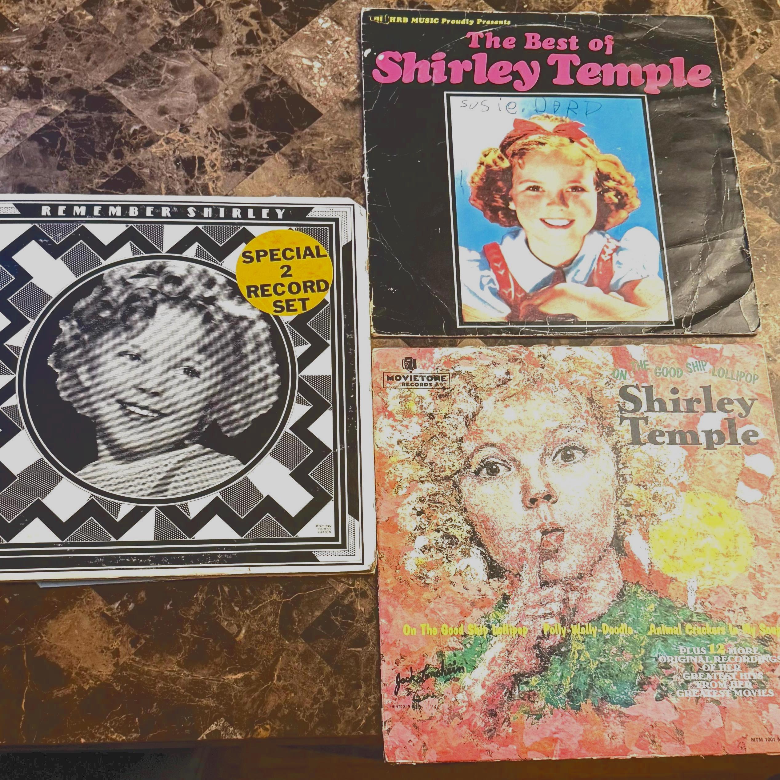 Shirley Temple】2点おまとめ☆専用☆ Shirley Temple Vinyl Record