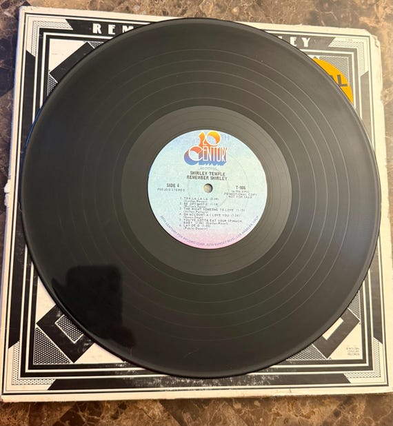Shirley Temple Vinyl Record Collection: 