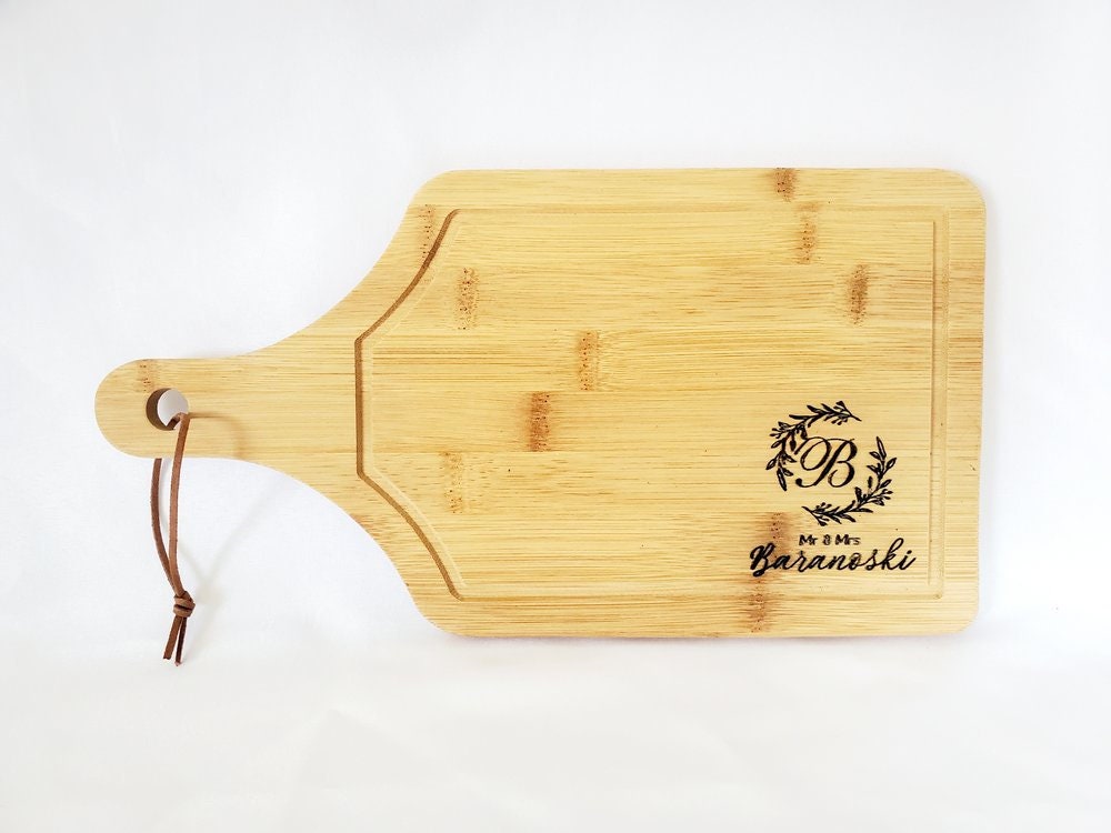 Mini WD Logo Organic Bamboo Cutting Board - Wet Dreamz Hawaii