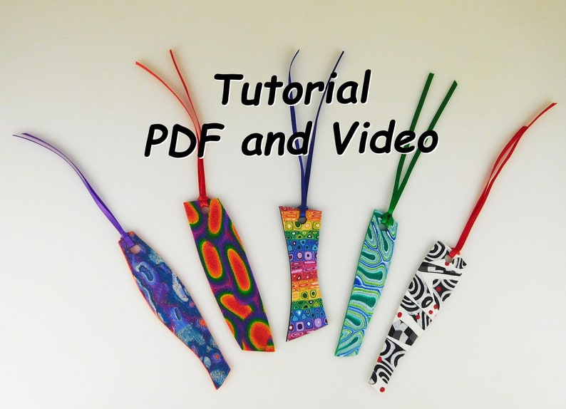 Polymer Clay Tutorial. Polymer Clay Bookmark Tutorial Using Polymer ...