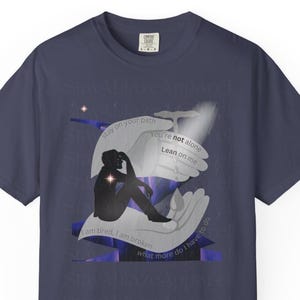 Lean On Me | Encouraging Graphic Unisex T-shirt | Can you figure out my fave Kpop boy group & song inspo? | Apparel for Kpop care package