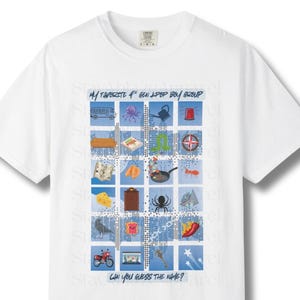 Who Are They | Fan Love Graphic Unisex T-shirt | Can You Name My Fave Kpop Boy Group?| Songs through Symbols| Kpop Fan Bday Xmas Gift