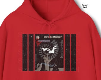 Seize the Moment Inspiring Graphic Unisex Hoodie | Can You Name My Fave Kpop Boy Group & Song Inspo? | Gift for Passionate Dreamers