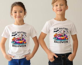 Kids Halloween Skeleton Tee | Trick or Treat Shirt