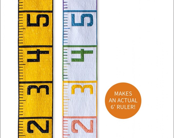 6 Foot Ruler Quilt Pattern # WCS030 From Whole Circle Studio by Sheri ...