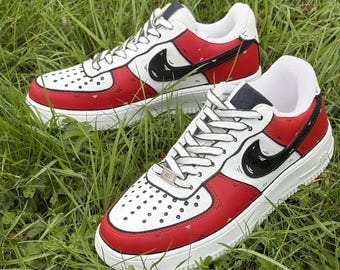 Custom Cartoon Nike Air Force 1 – Hand-Painted Unique Art Sneakers