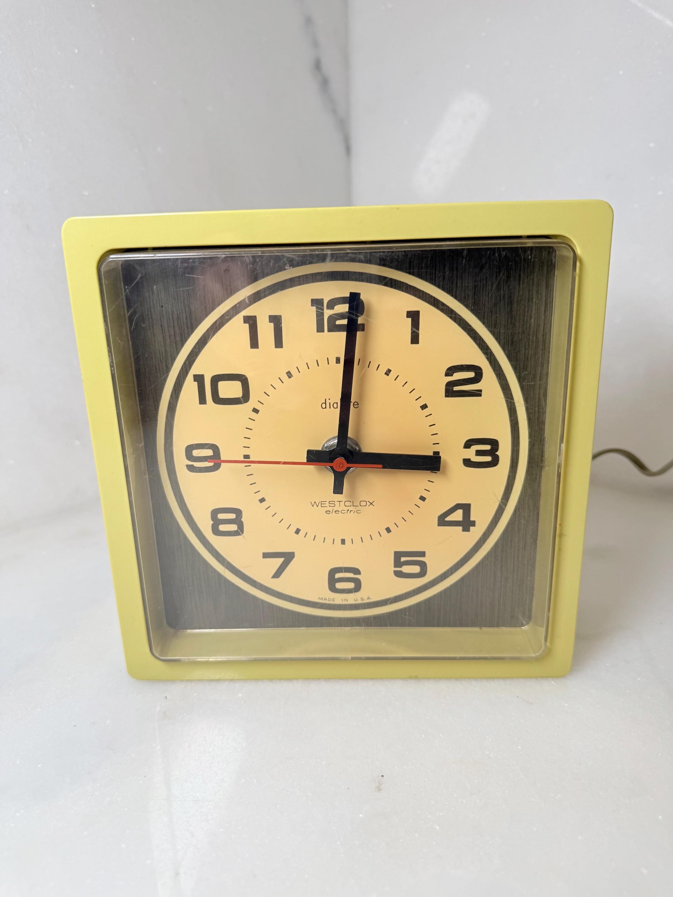 アメリカ製 50's？ WESTCLOX electric ヴィンテージ 時計 Westclox Electric Clock - Etsy