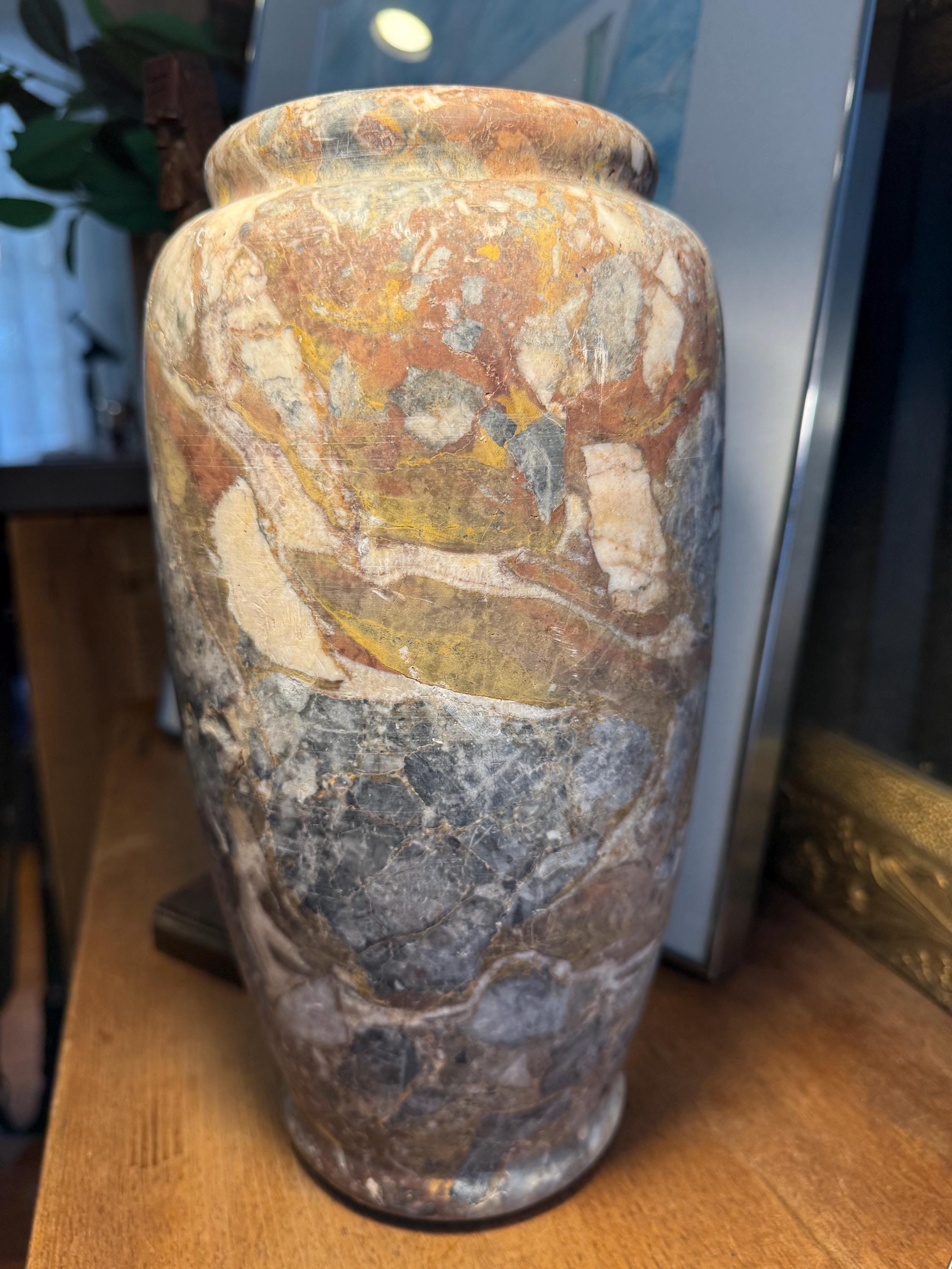 Fossil Stone Vase - Etsy