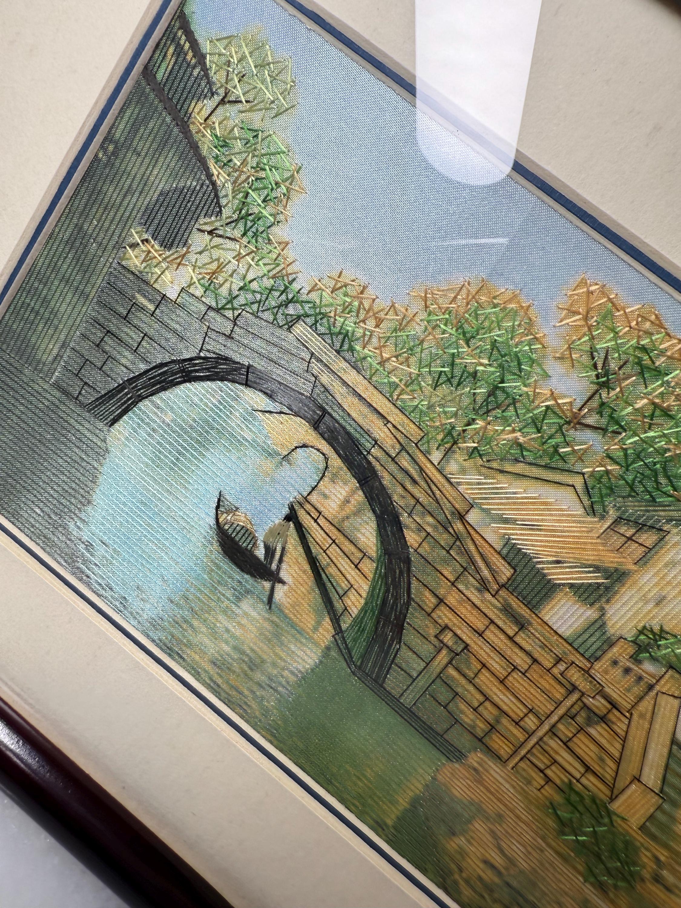 Chinese Silk Art Suzhou Embroidery (su Xiu) Renowned Chinese Silk