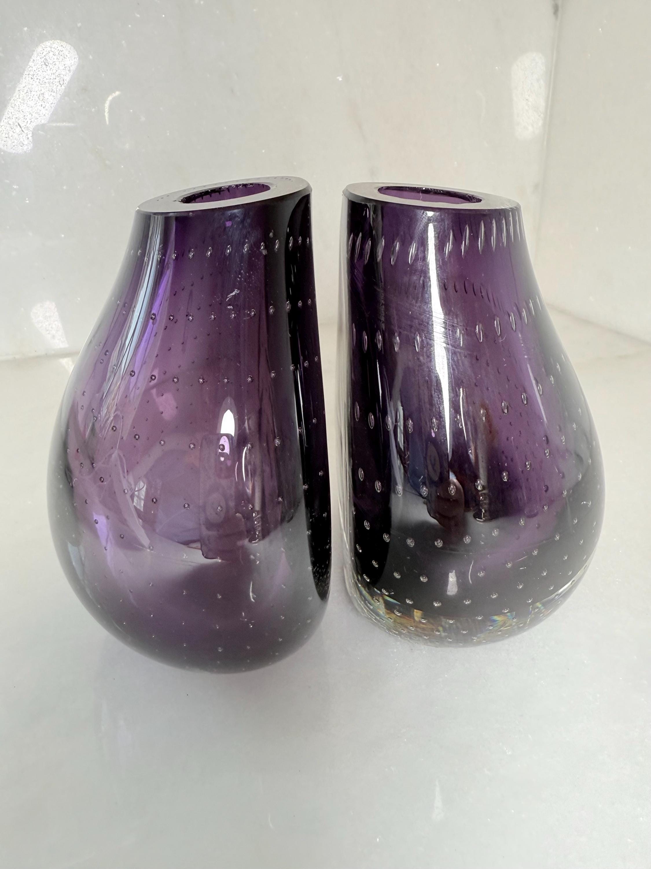 Blenko Glass Vase - Etsy