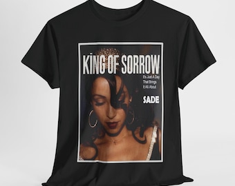New 2001 Vintage Sade King of Sorrow T-shirt Size USA - Etsy