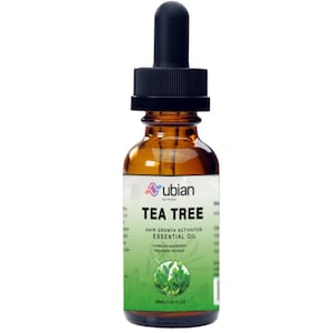 Tea Tree Hair Growth Oil By Nubian Nutrified, Hair Care - Replenish & Regrow Haircare Nourishing Comfort Conditioner | Beard loss treatment