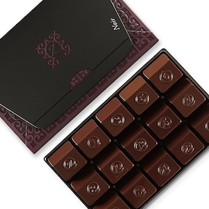 Luxury Belgian Chocolate Box: Dark - Milk - Only Chocolate, X2 Limited time offer - Your order will be shipped in double quantity